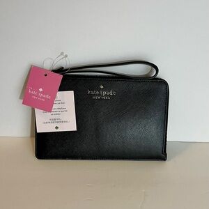 Kate Spade NWT Black Wristlet